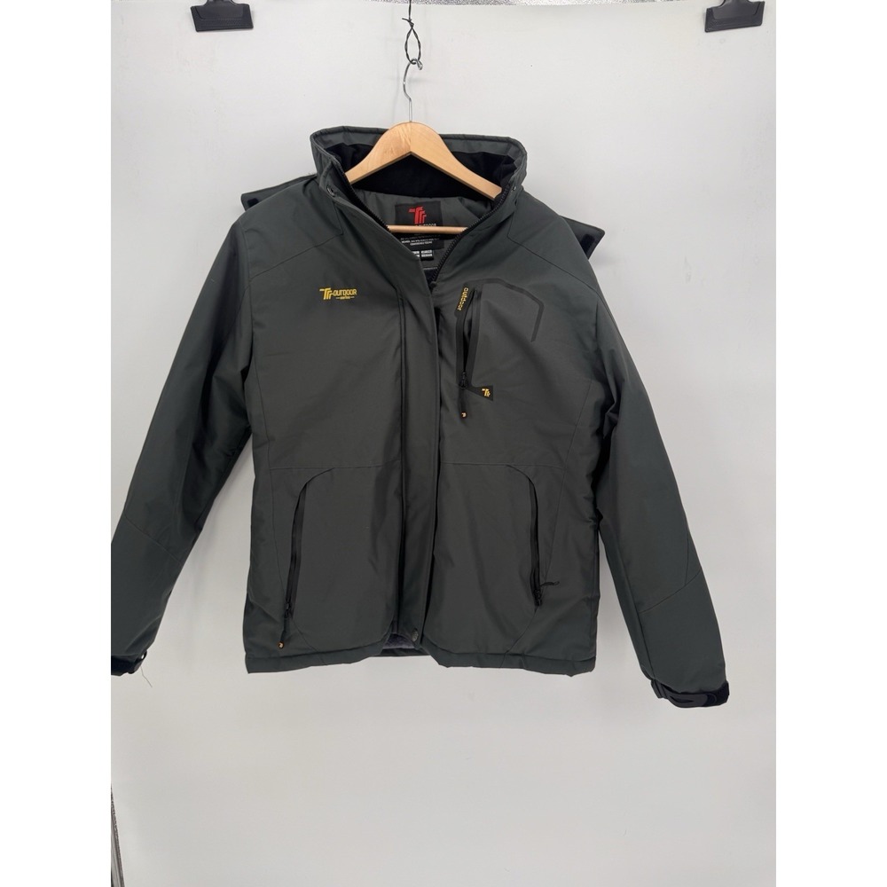 Rdruko Womens Waterproof Ski Jacket Thermal Fleece Lined Size L NwOT‎ Hooded Zip
